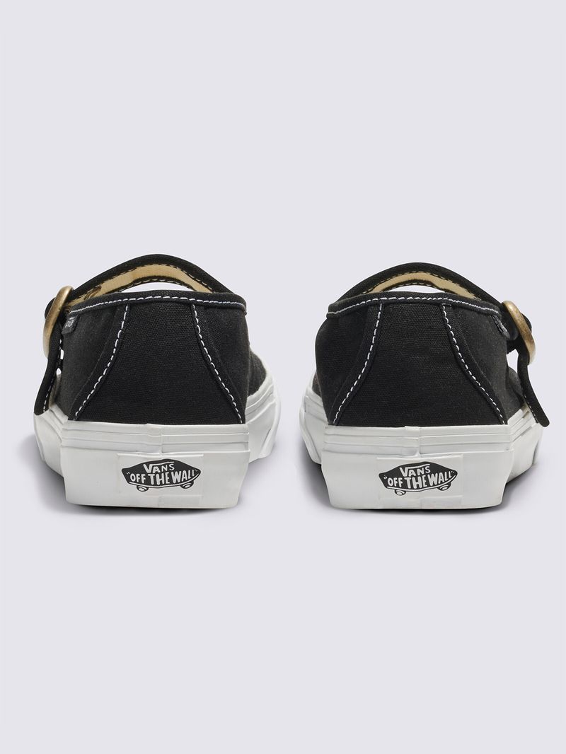 Zapatilla Mujer Mary Jane Negro Vans