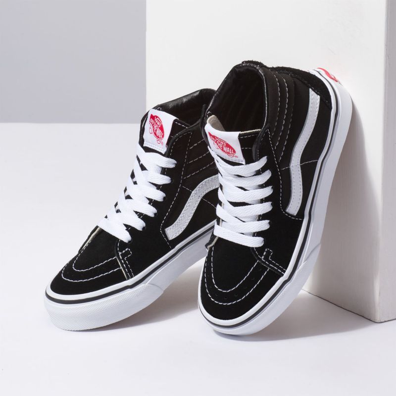 Zapatilla Niño (5 a 12 años) Sk8- Hi Negro Vans