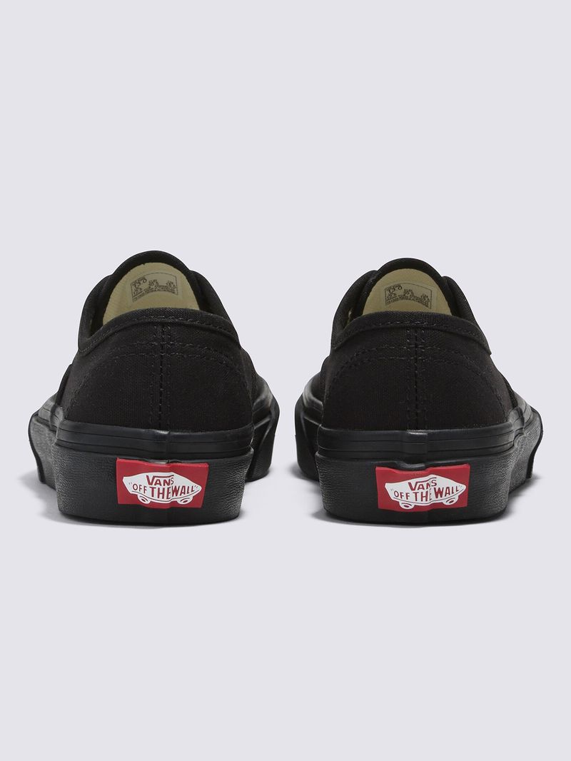 Zapatilla Niño (5-12 años) Authentic Negro Vans