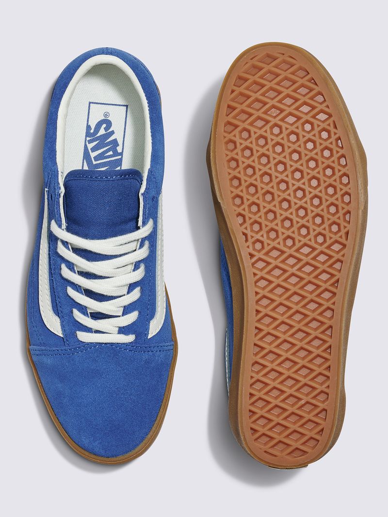 Zapatilla Adulto Old Skool Lowpro Azul Vans