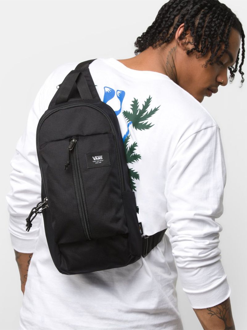 Bolso Warp Sling Bag Negro Vans