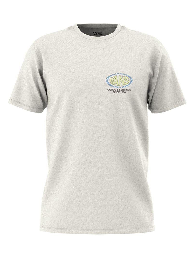 Polera M/C Niño Shreddler SS Blanco Vans