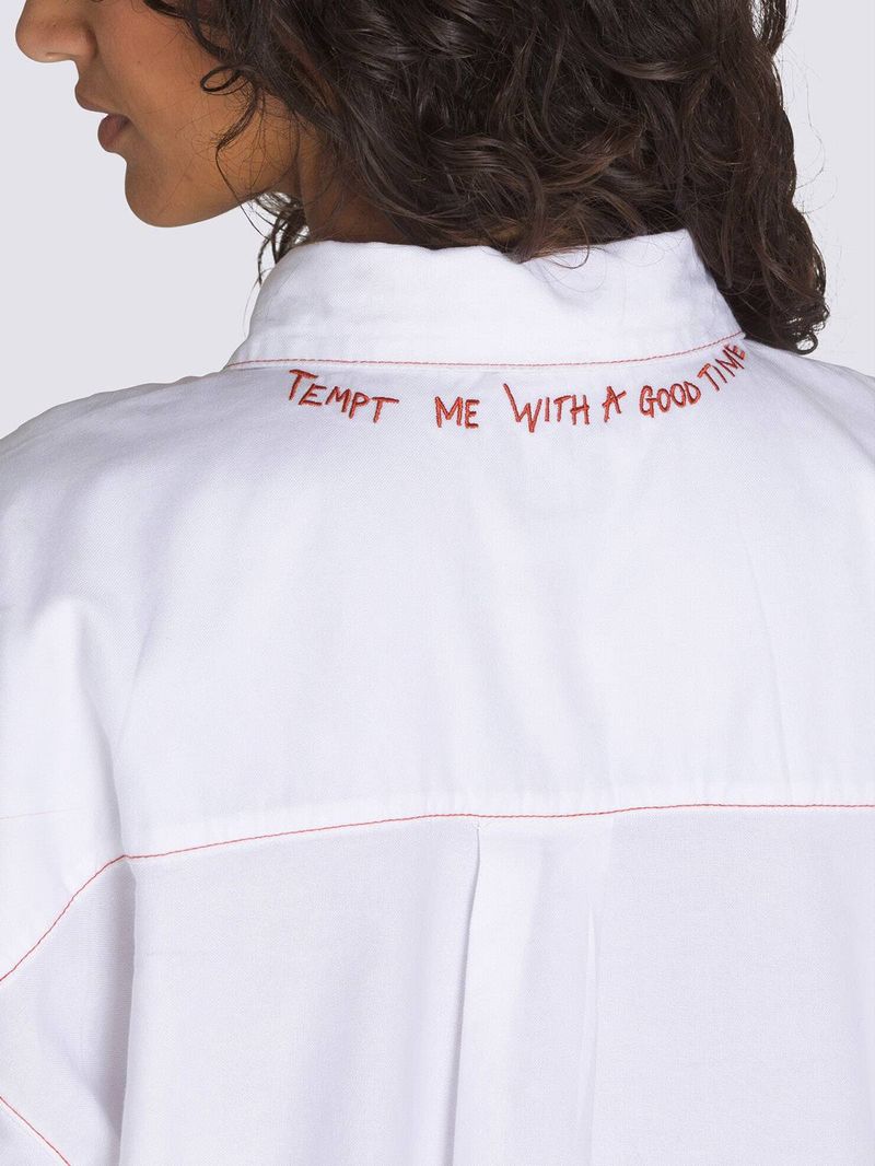 Blusa M/L Mujer Gillian Graphic Blanco Vans