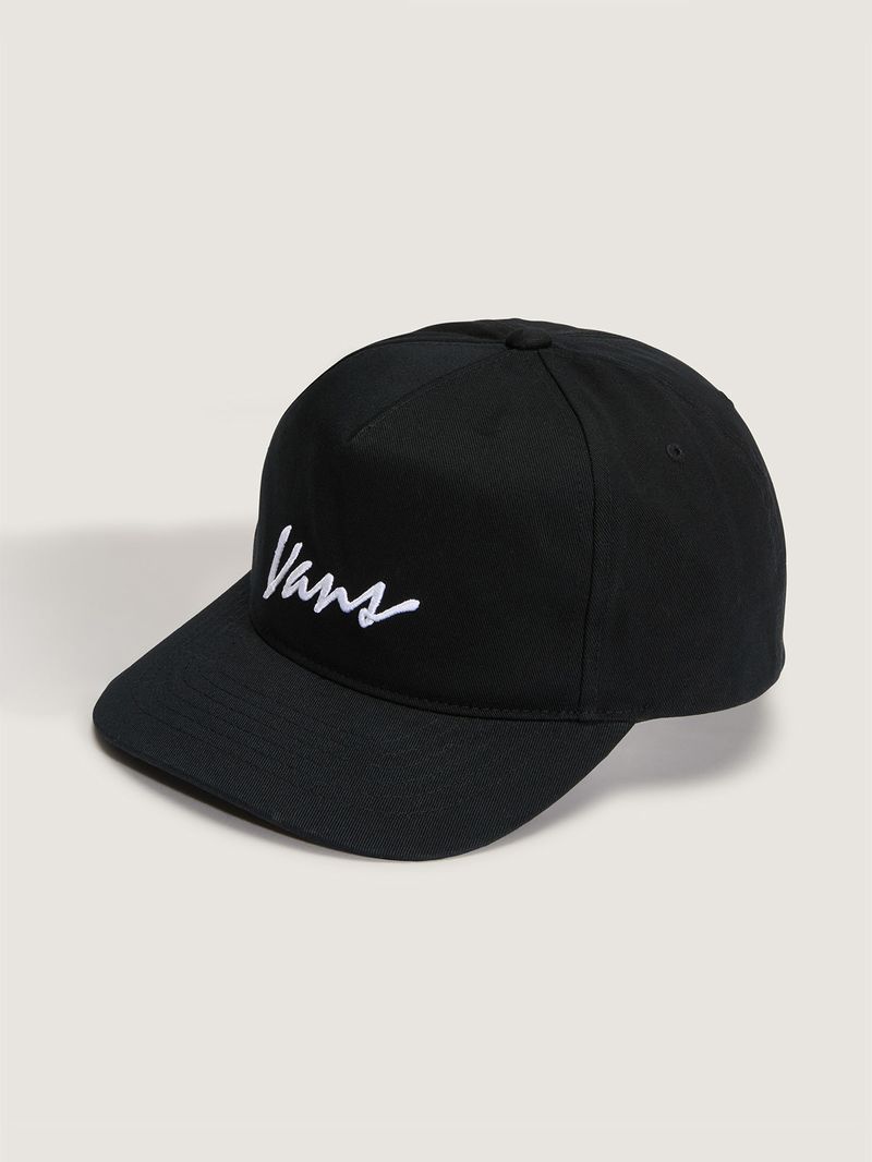 Jockey Adulto Classic Script Snapback Negro Vans