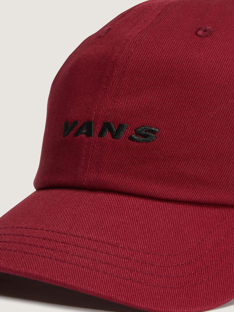 Jockey Adulto Check Side Curved Burdeo Vans