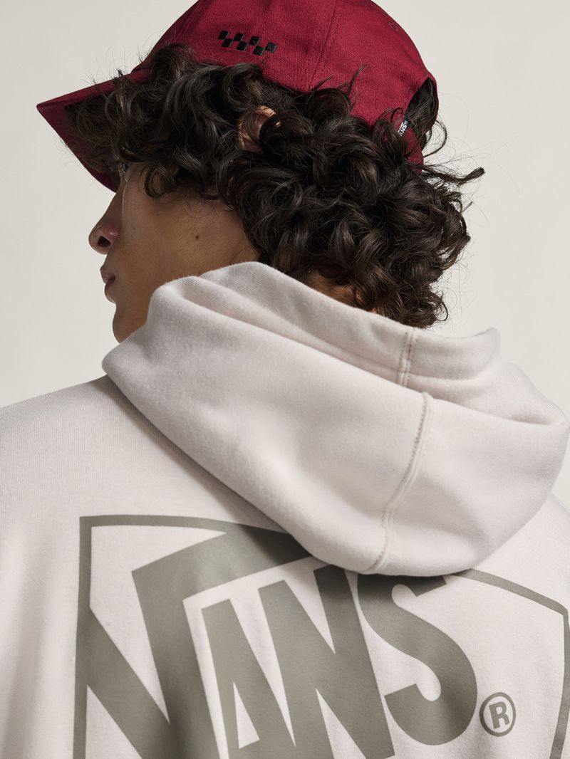 Jockey Adulto Check Side Curved Burdeo Vans