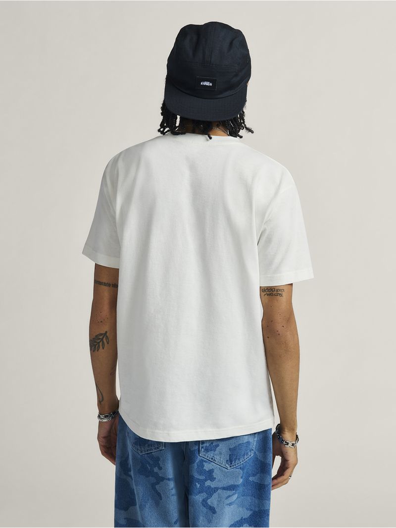 Polera M/C Hombre Classic Script Negro Vans