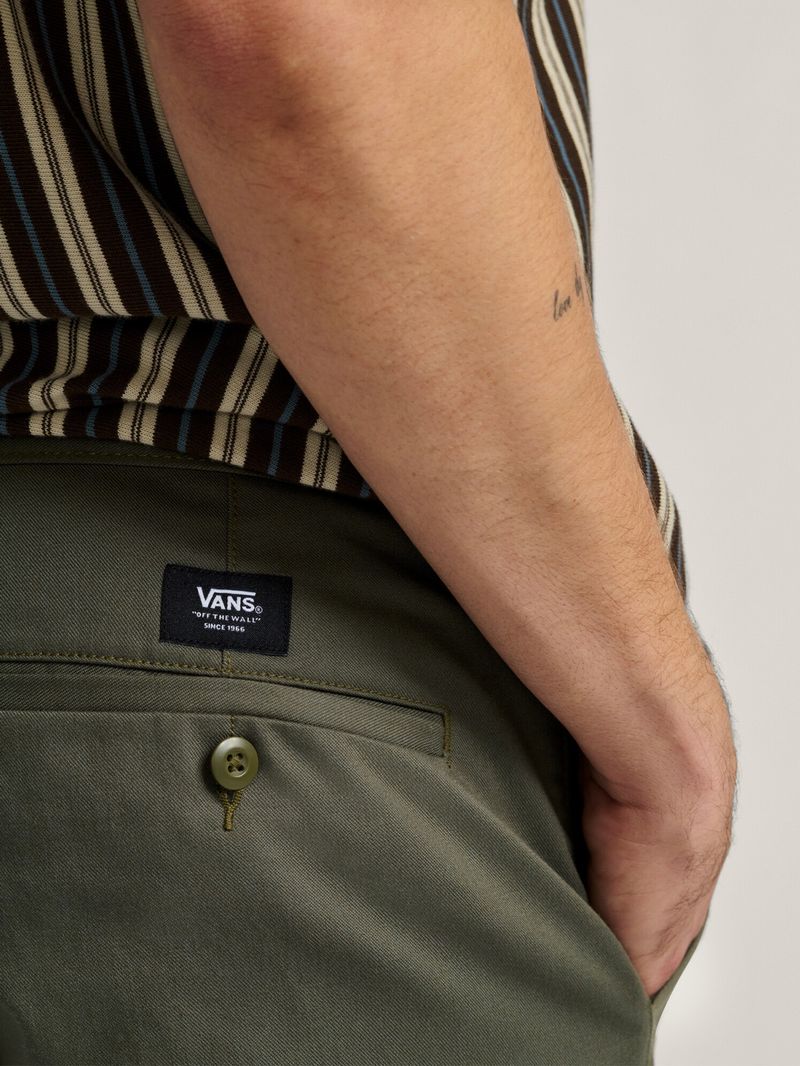 Pantalón Hombre Authentic Chino Relax Verde Vans