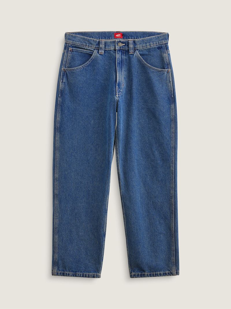 Pantalón Hombre Skate Check-5 Loose Azul Vans