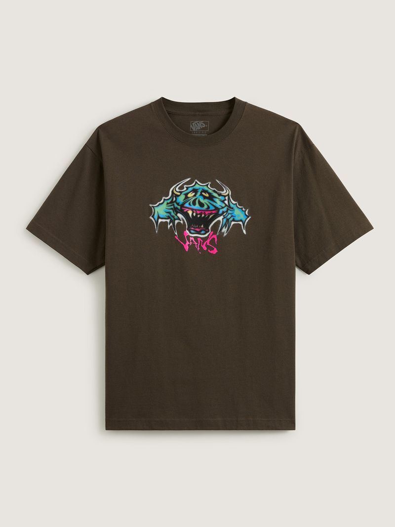 Polera M/C Hombre Goofy Ghoul Café Vans