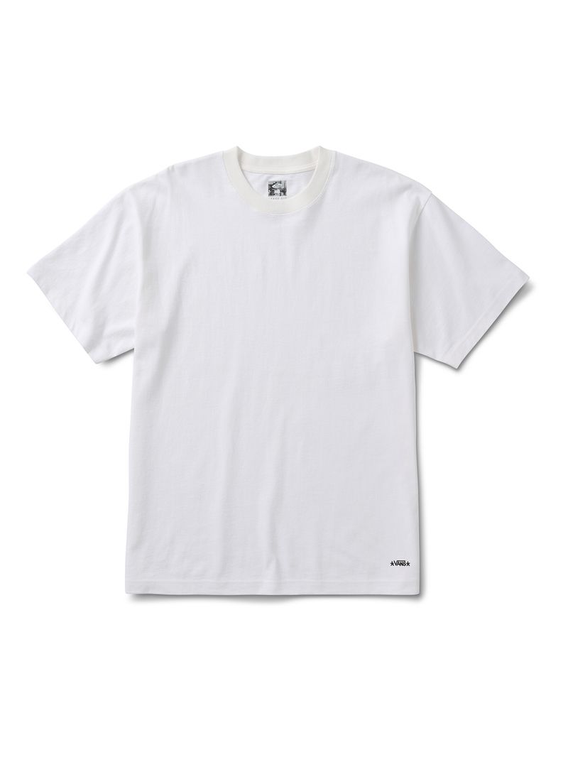 Polera M/C Hombre Skate 2Pk Atiba Haze Blanco Vans