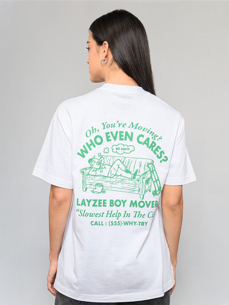 Polera M/C Hombre Moving Co Blanco Vans