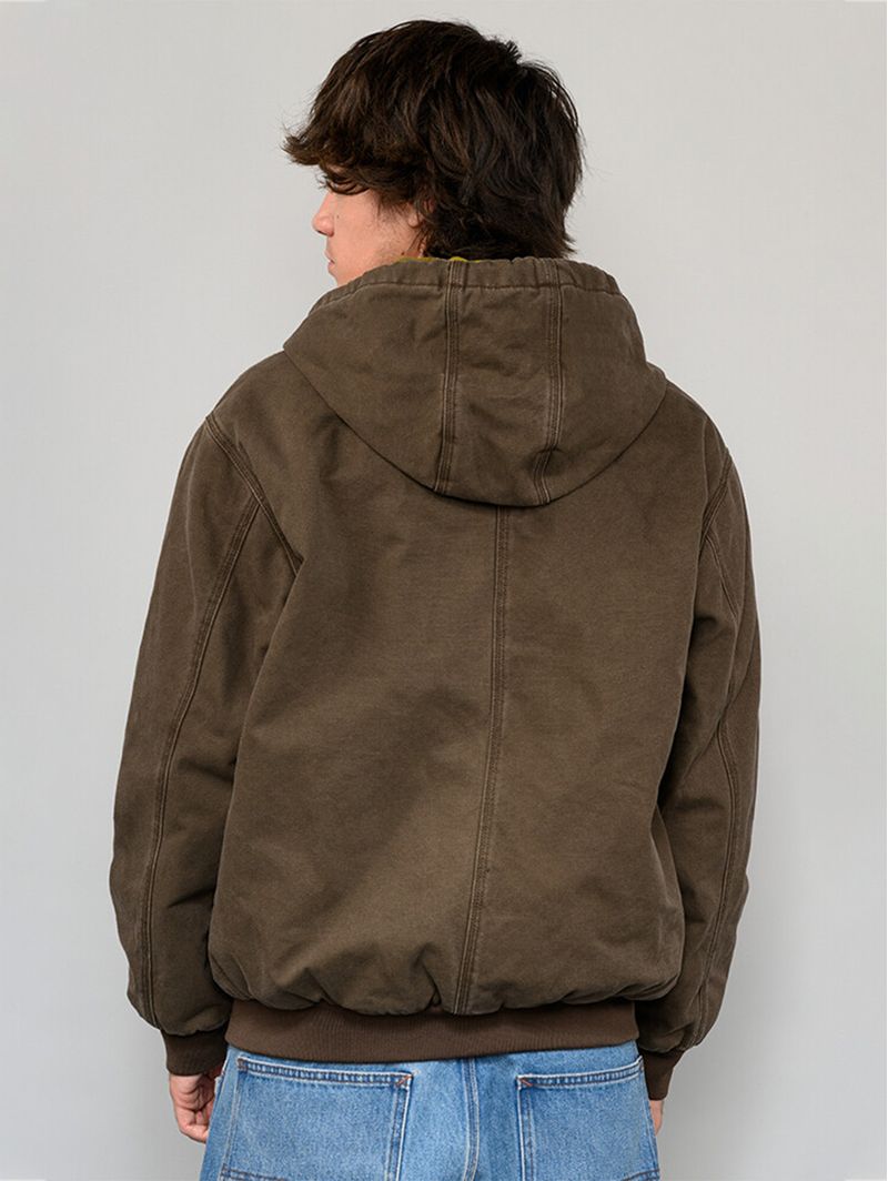 Chaqueta Hombre Workwear Canvas Full Café Vans