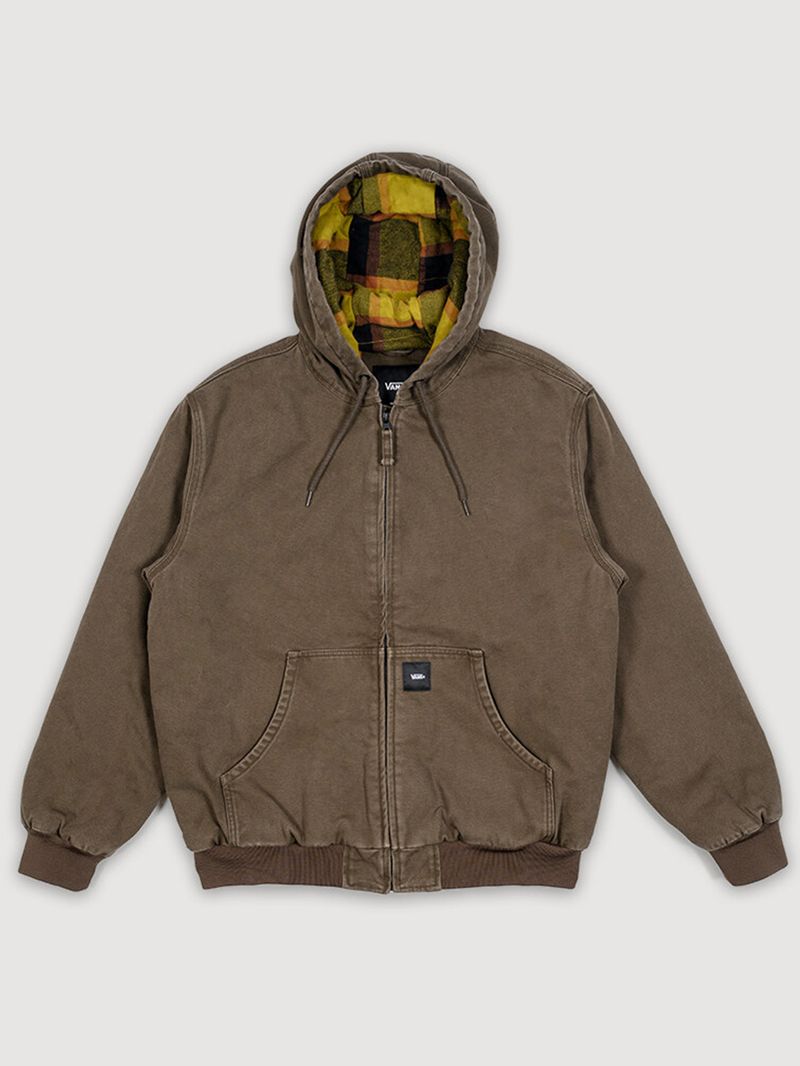 Chaqueta Hombre Workwear Canvas Full Café Vans