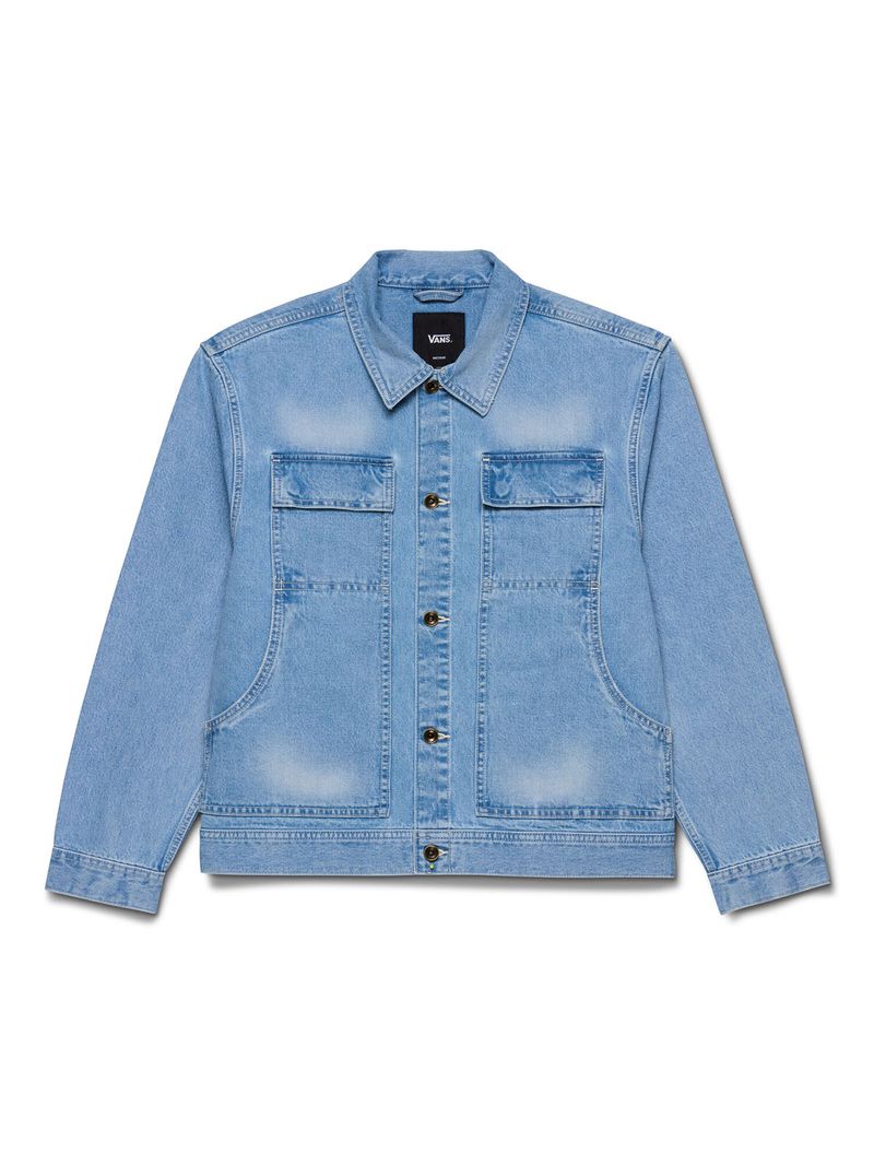 Chaqueta Hombre Premium Mcavoy Trucker Celeste Vans