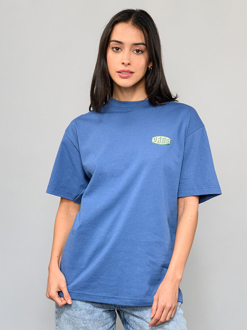 Polera M/C Hombre Raised Up Azul Vans