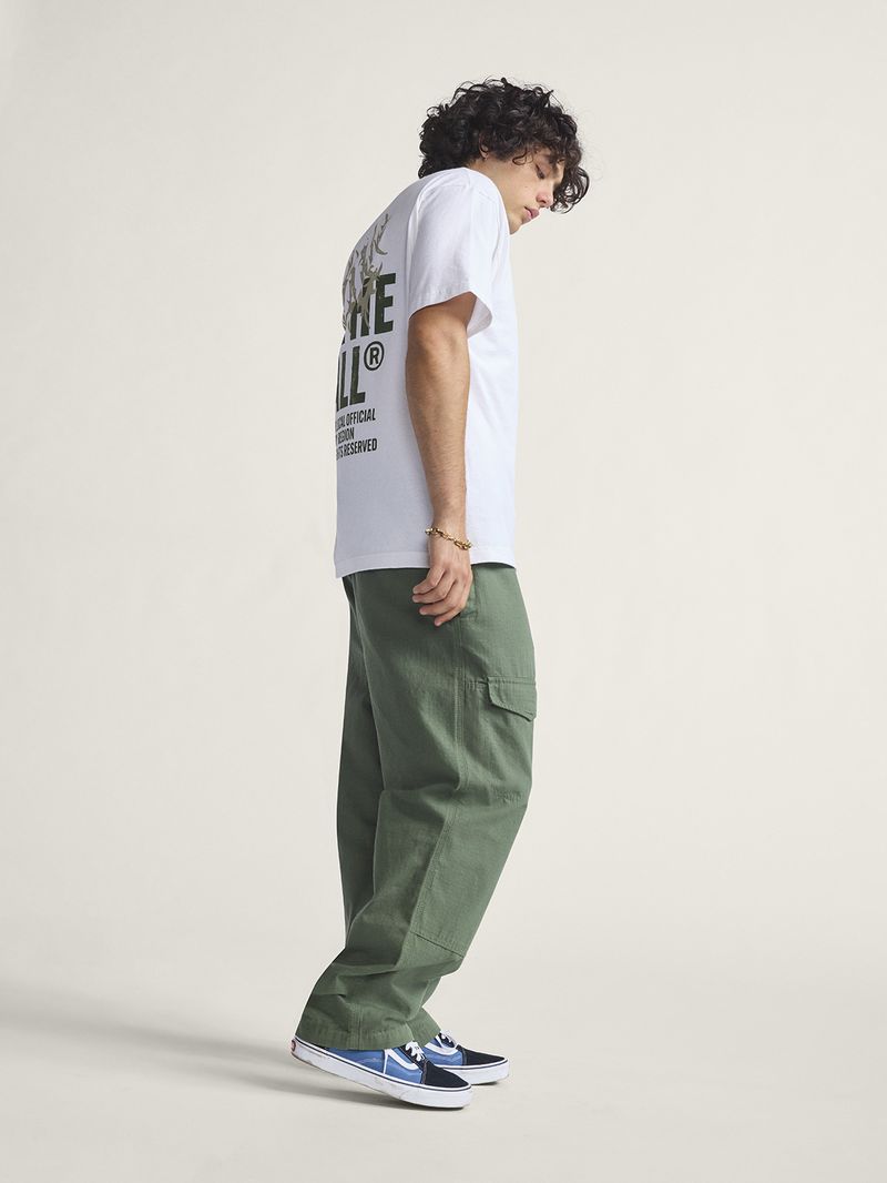 Pantalon Hombre Skate Loose Atiba Verde Vans