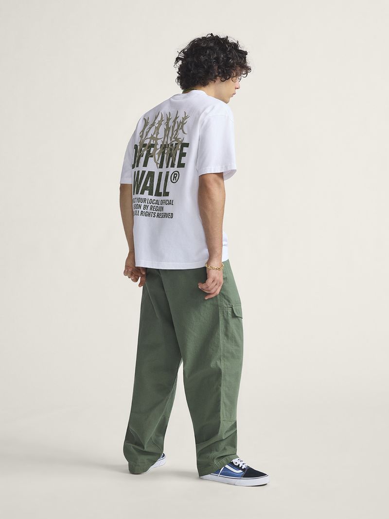 Pantalon Hombre Skate Loose Atiba Verde Vans