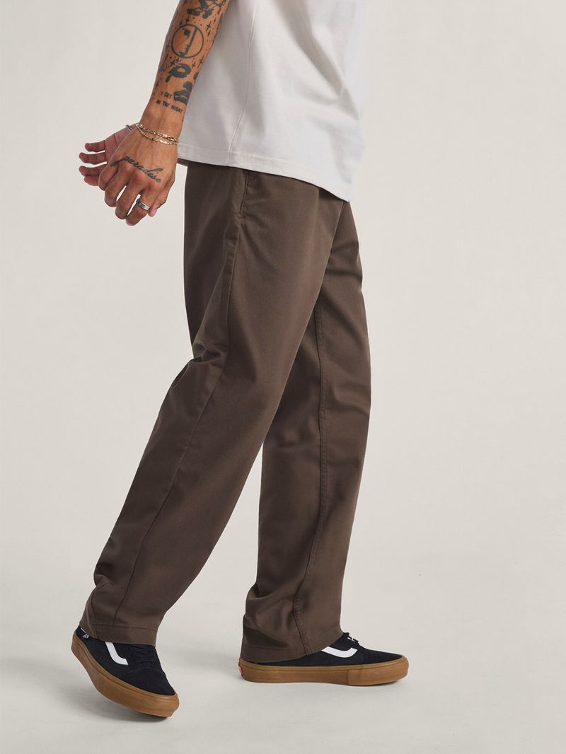 Pantalón Hombre Authentic Chino Relax Café Vans