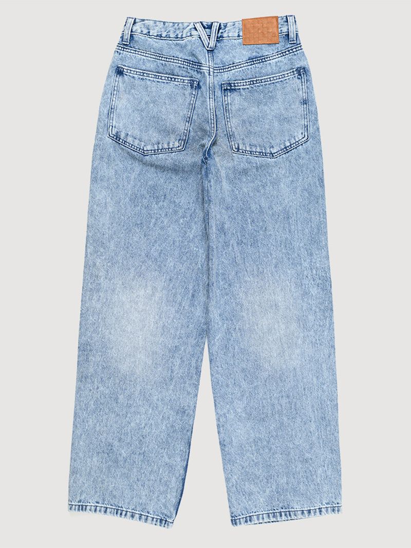 Pantalon Mujer Sirelle 5 Pocket Pud Celeste Vans