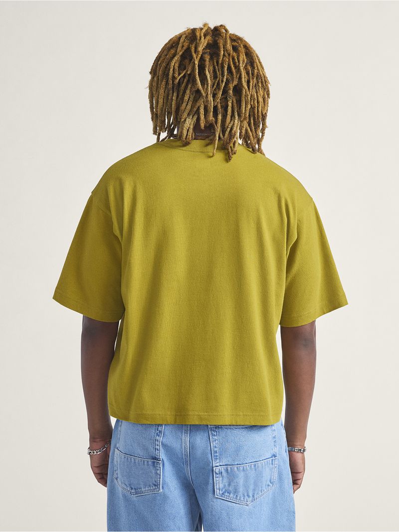 Polera M/C Hombre Skate Atiba Haze Hil Amarillo Vans