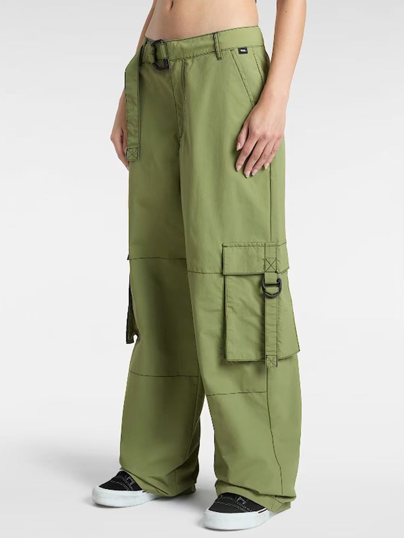 Pantalón Mujer Cobra Cargo Verde Vans