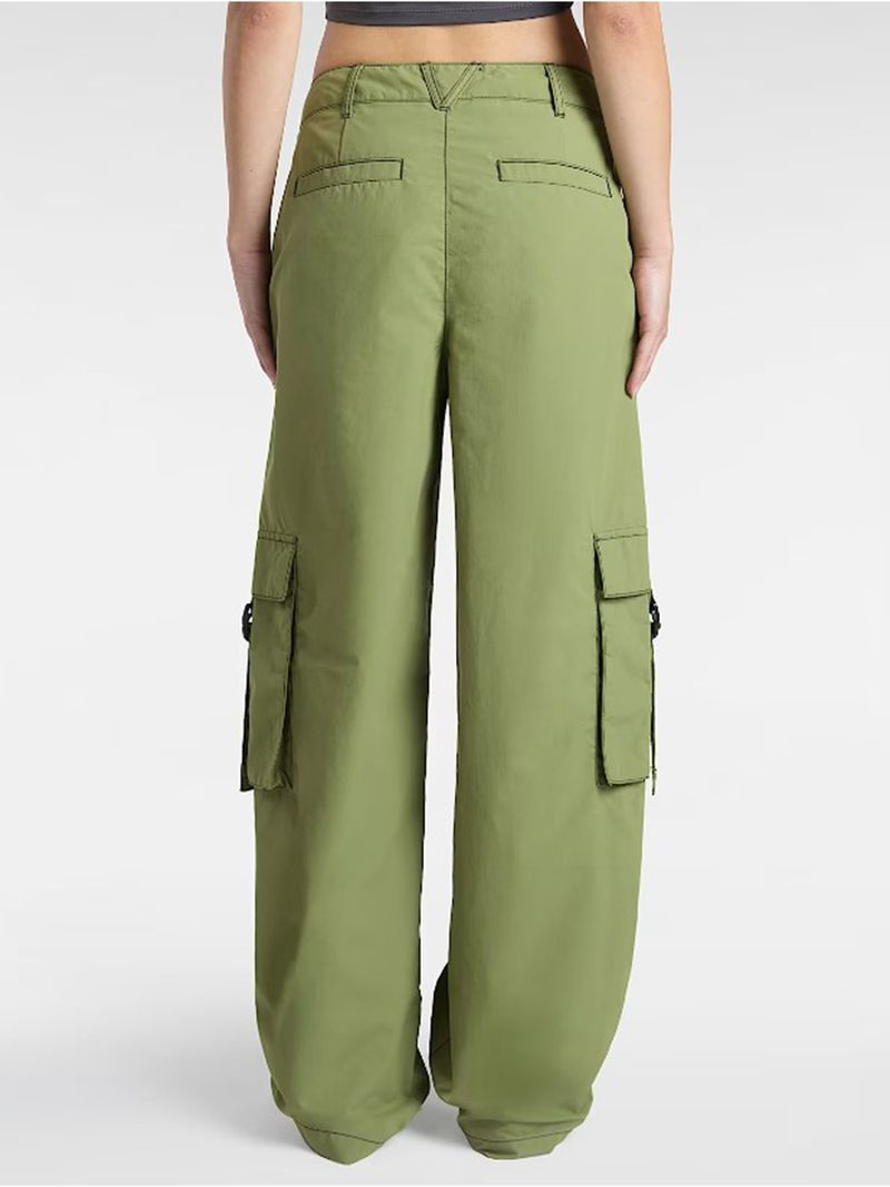 Pantalón Mujer Cobra Cargo Verde Vans
