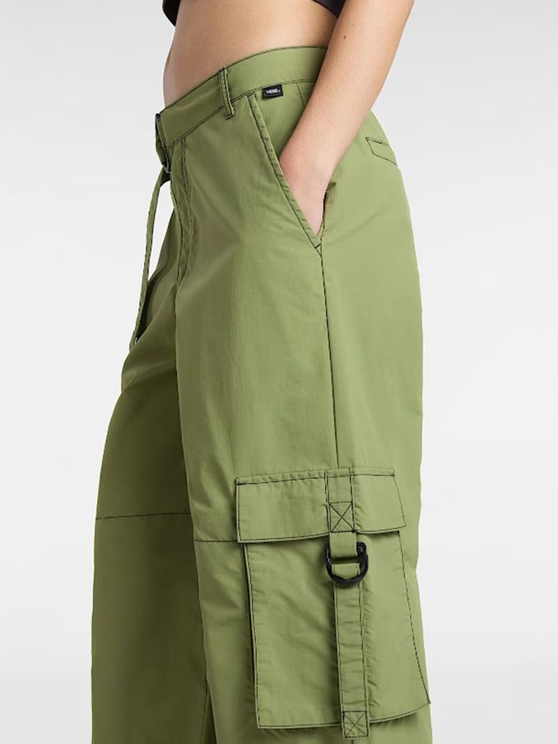 Pantalón Mujer Cobra Cargo Verde Vans