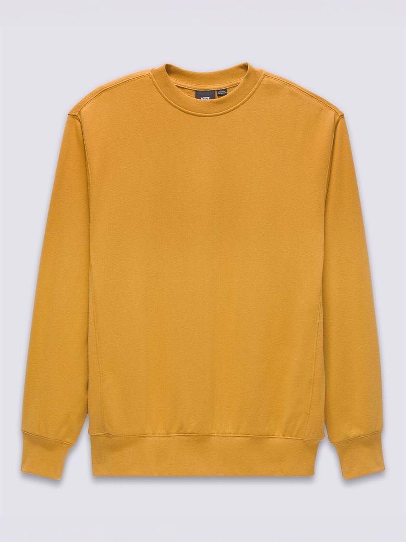 Polerón Hombre Premium Crew Amarillo Vans