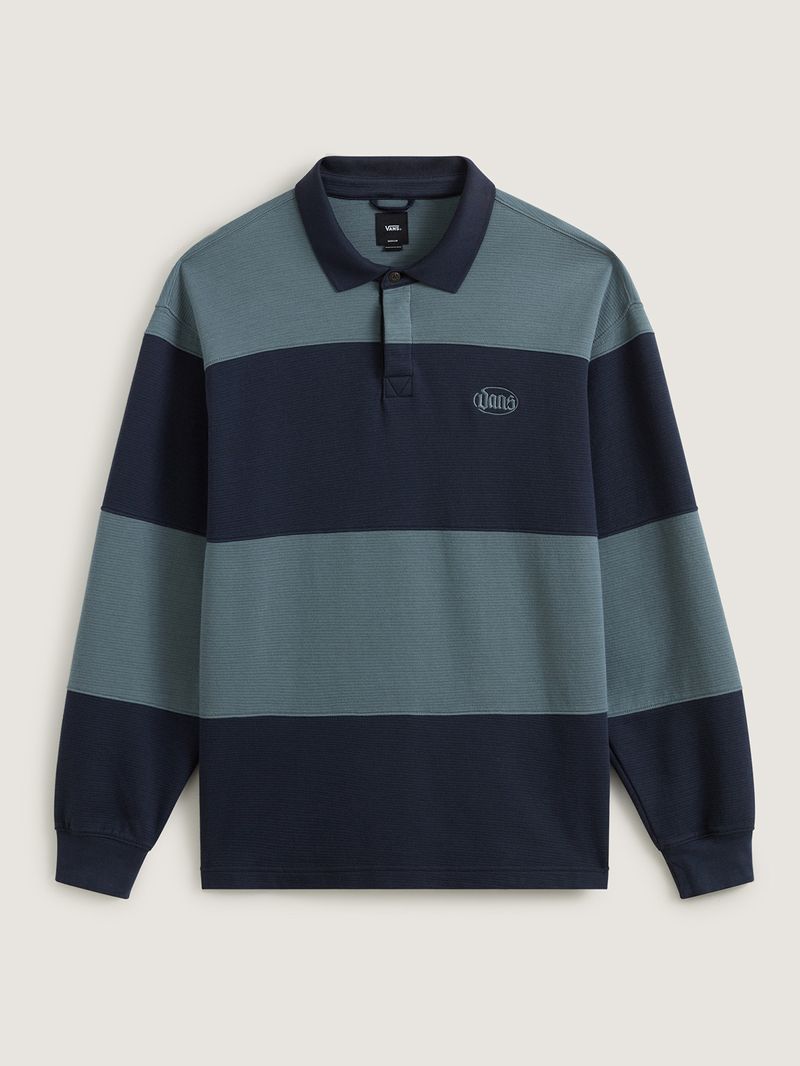 Poleron Hombre Bowman Rugby Negro Vans