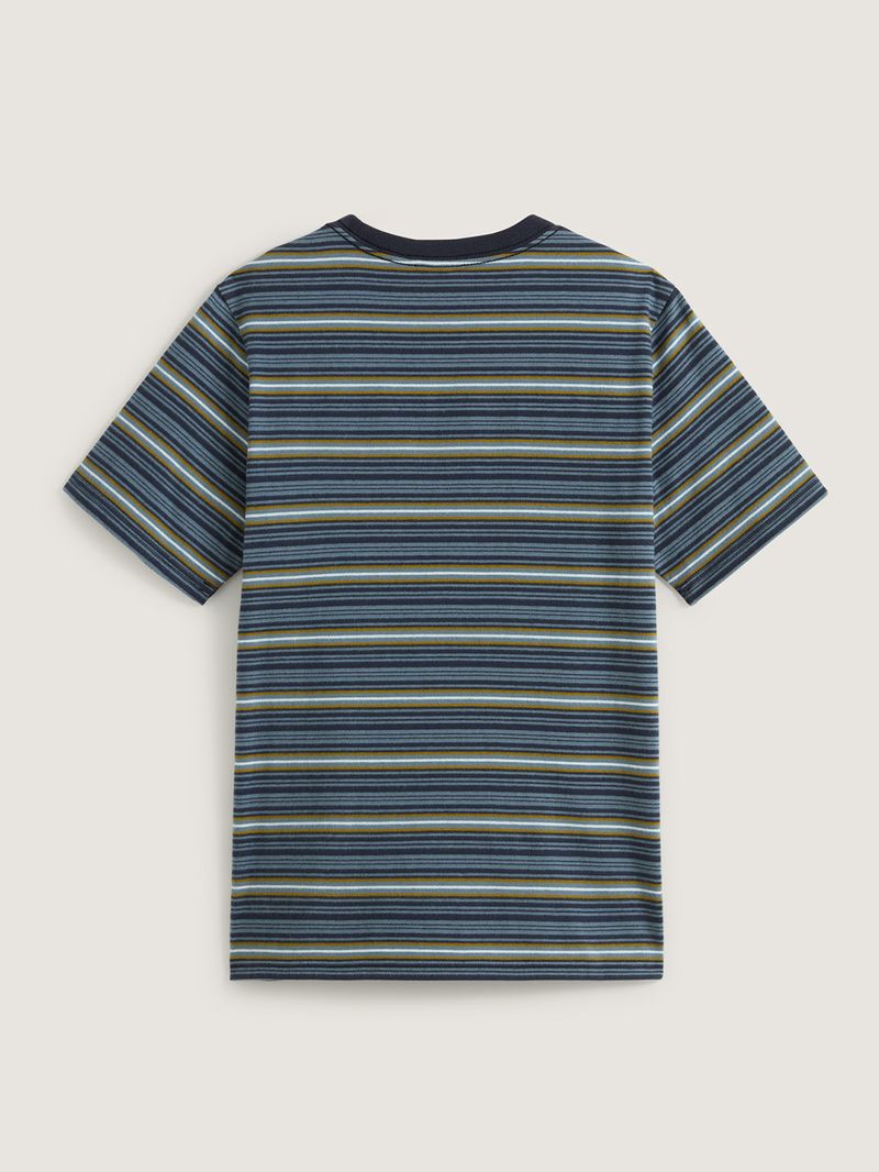 Polera M/C Niño Cameron Stripe Gris Vans