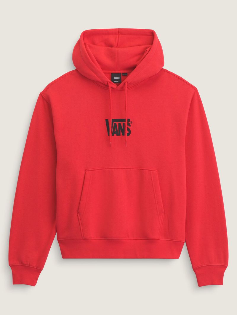 Poleron Hombre Stretch Logo Pullove Beige/Crudo Vans