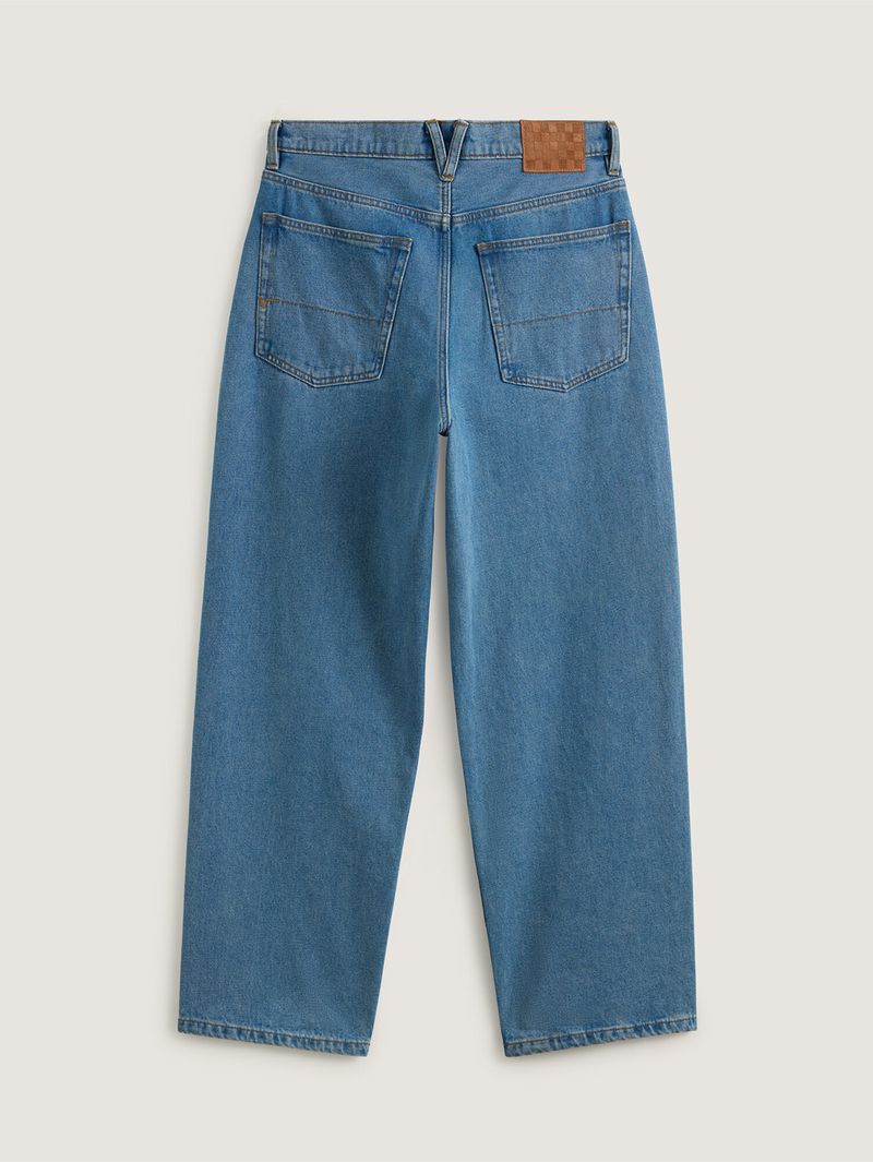 Pantalon Hombre Check-5 Baggy Denim  Azul Vans