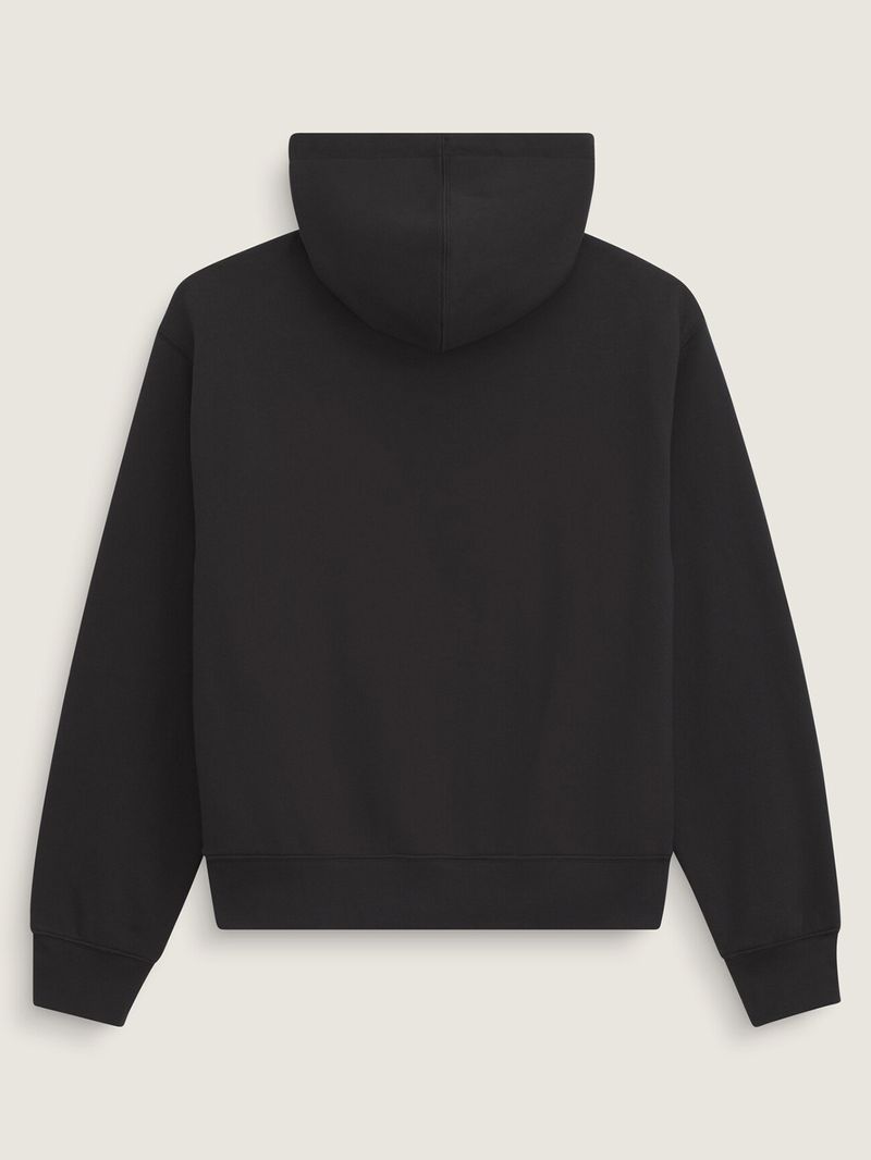 Poleron Hombre Stretch Logo Pullove Negro Vans