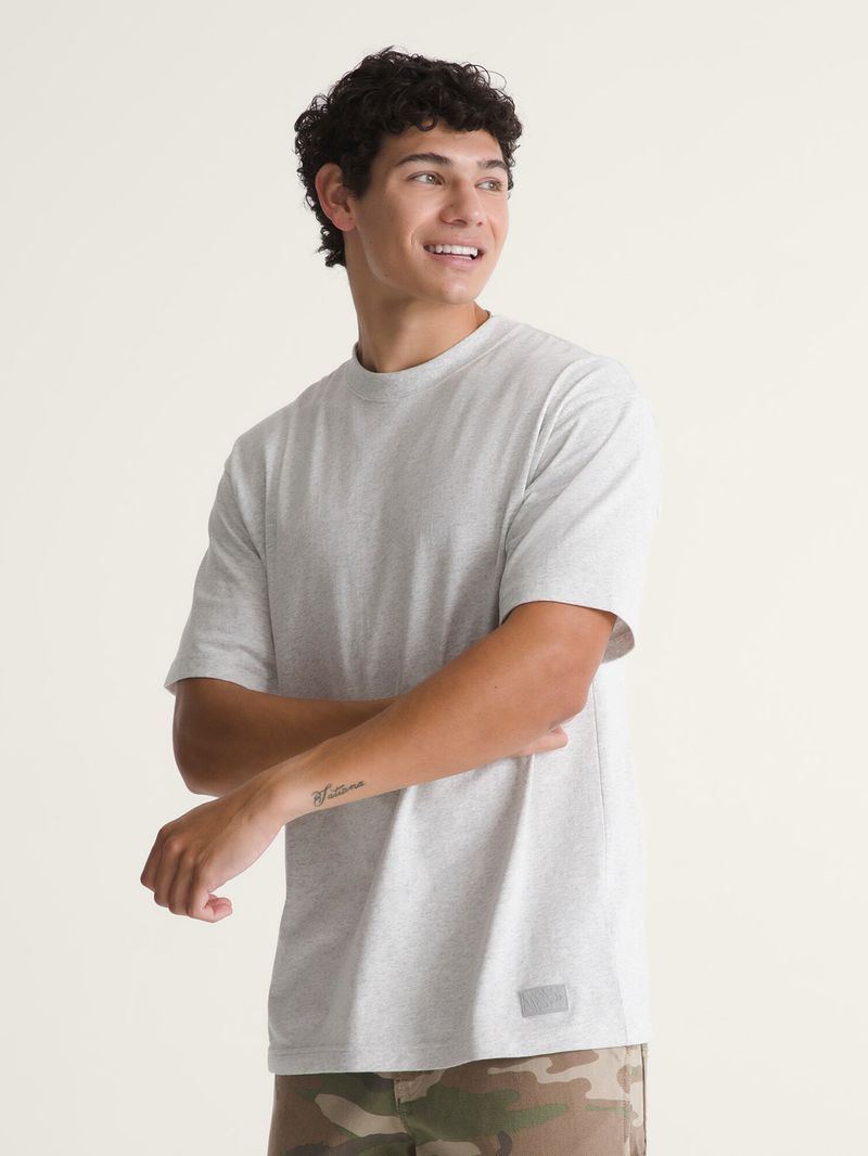 Polera M/C Hombre Loose Fit Tshirt Gris Vans