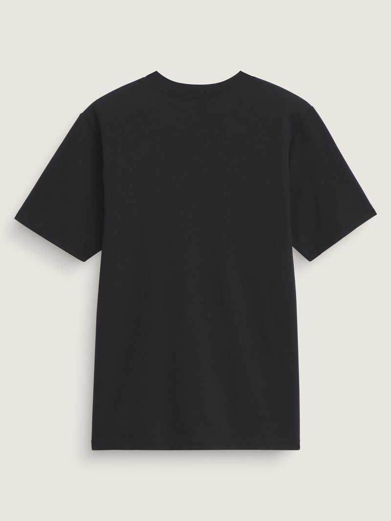 Polera M/C Nino Stretch Logo Negro Vans