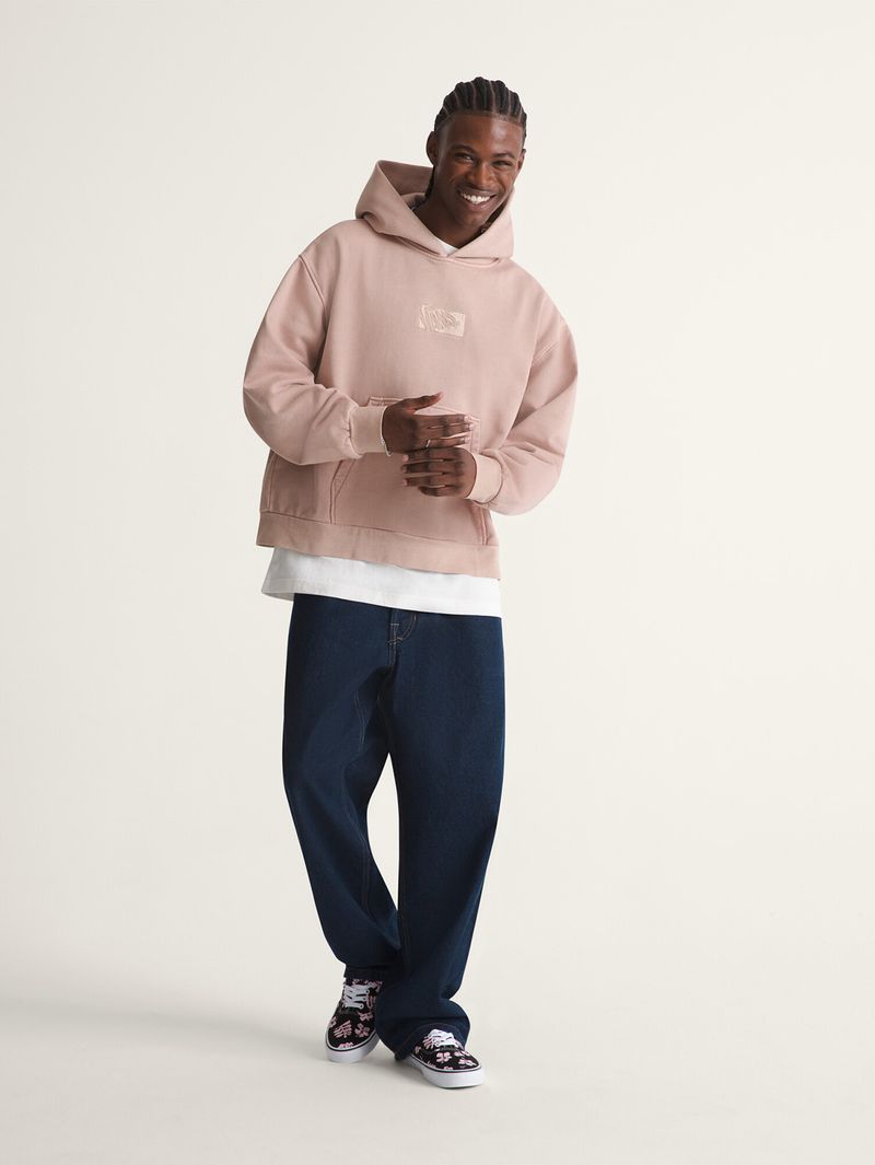 Poleron Hombre Pullover Café Vans