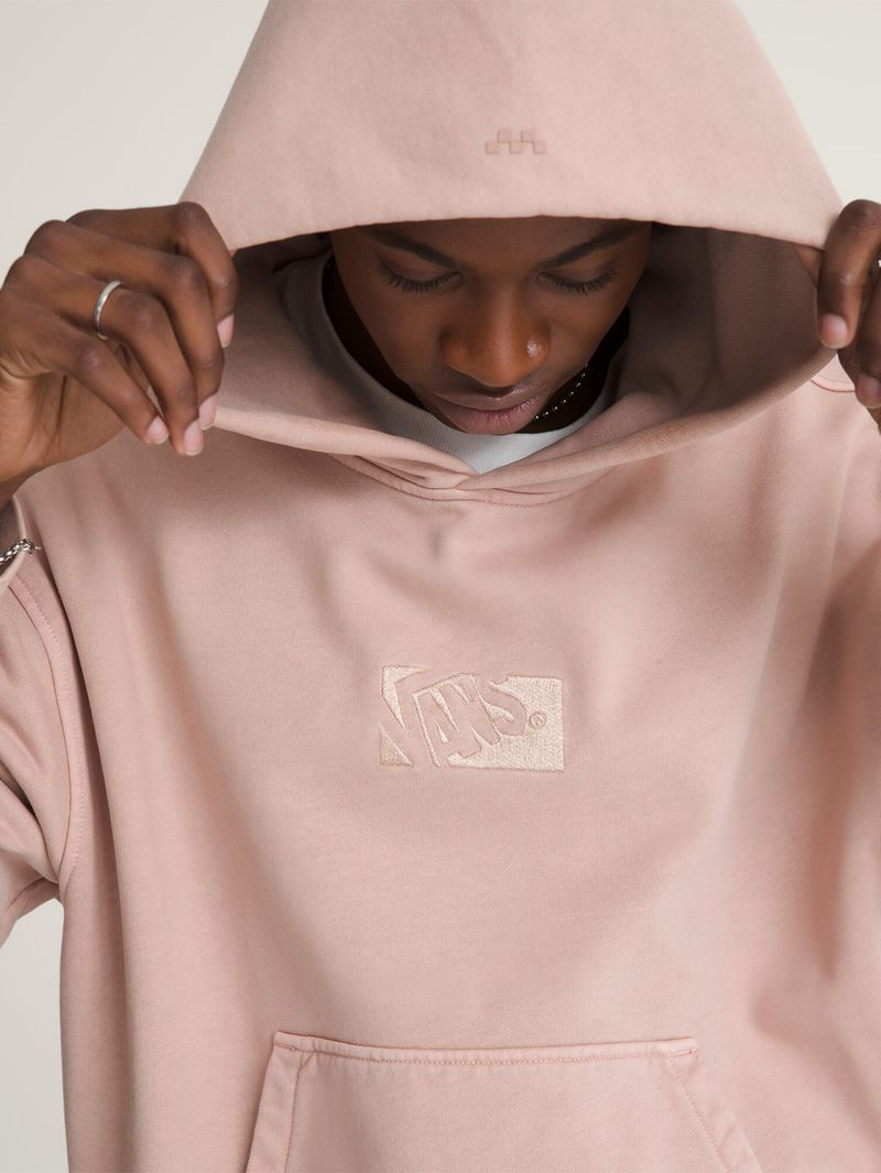 Poleron Hombre Pullover Café Vans