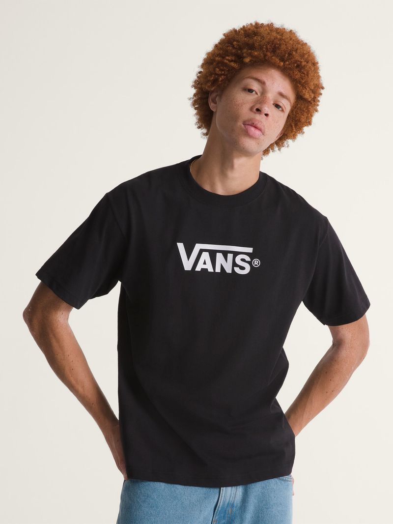Polera M/C Hombre New Vans Classic Negro Vans
