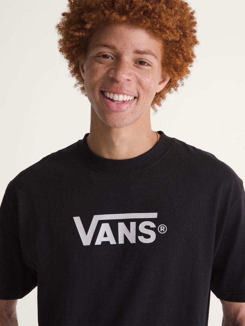 Polera M/C Hombre New Vans Classic Negro Vans