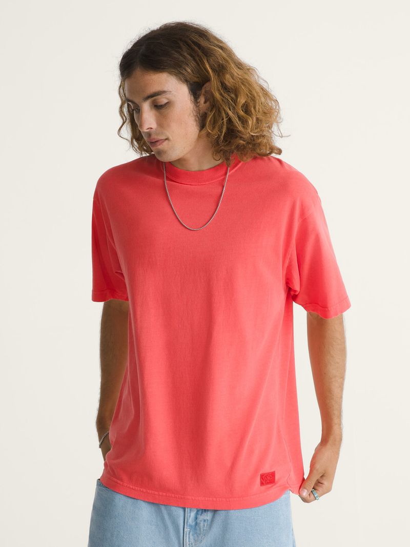 Polera M/C Hombre Loose Fit Tshirt Beige/Crudo Vans