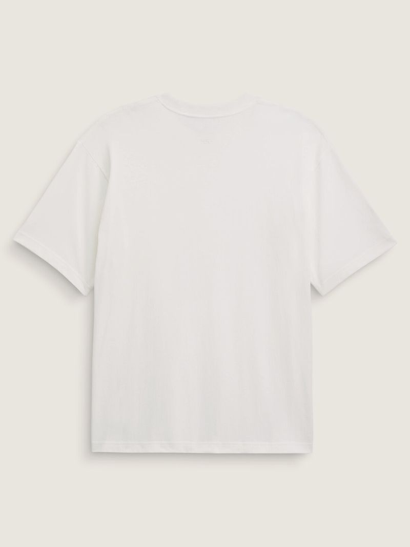 Polera M/C Hombre Loose Fit Tshirt Blanco Vans