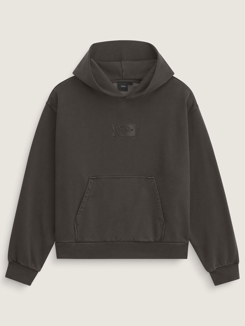 Poleron Hombre Pullover Negro Vans