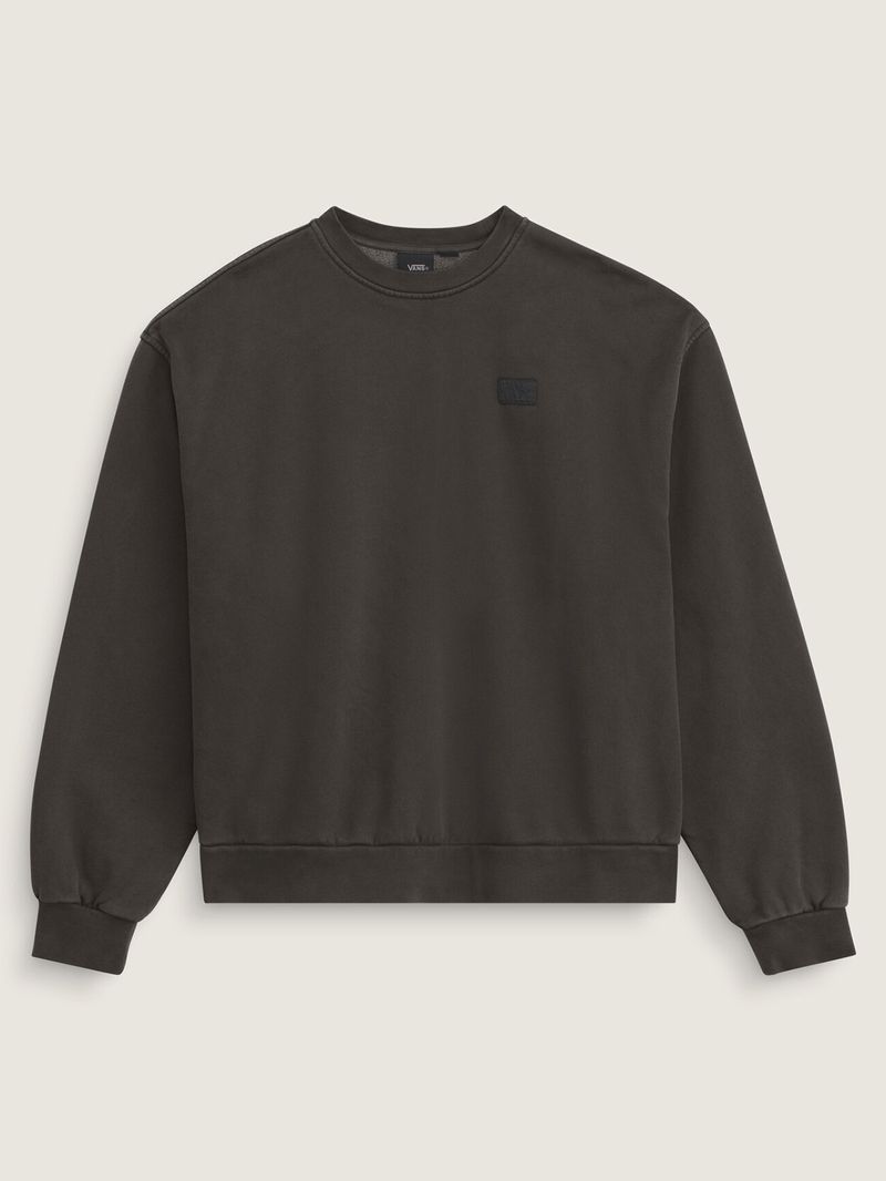Poleron Hombre Crewneck Negro Vans