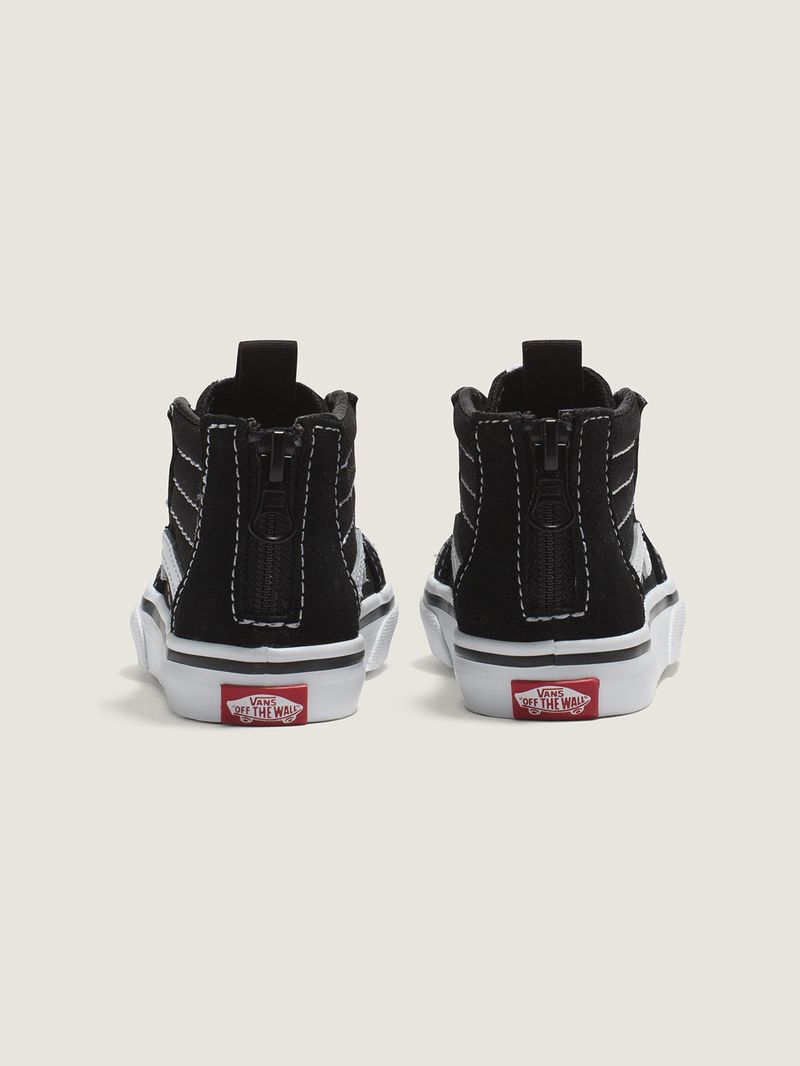 Zapatilla Niño (1 a 4 años) Sk8- Hi Zip Negro Vans