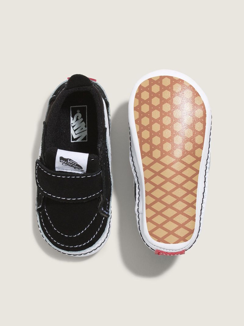 Zapatilla Bebé Sk8- Hi Crib Negro Vans