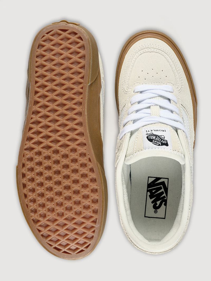 Zapatilla Adulto Rowley Classic Blanco Vans