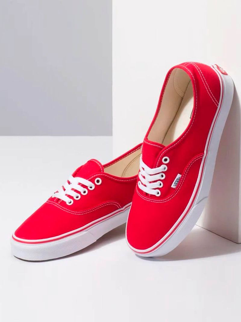 Zapatilla Adulto Authentic Rojo Vans