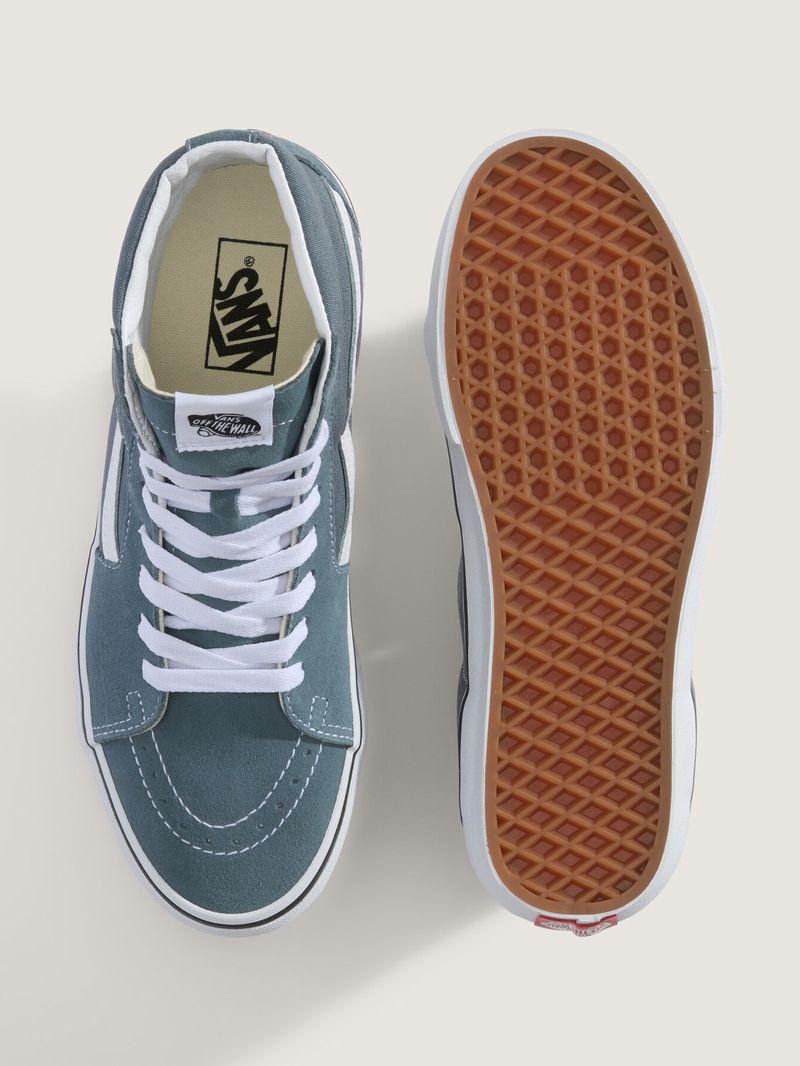 Zapatilla Adulto Sk8-Hi Celeste Vans