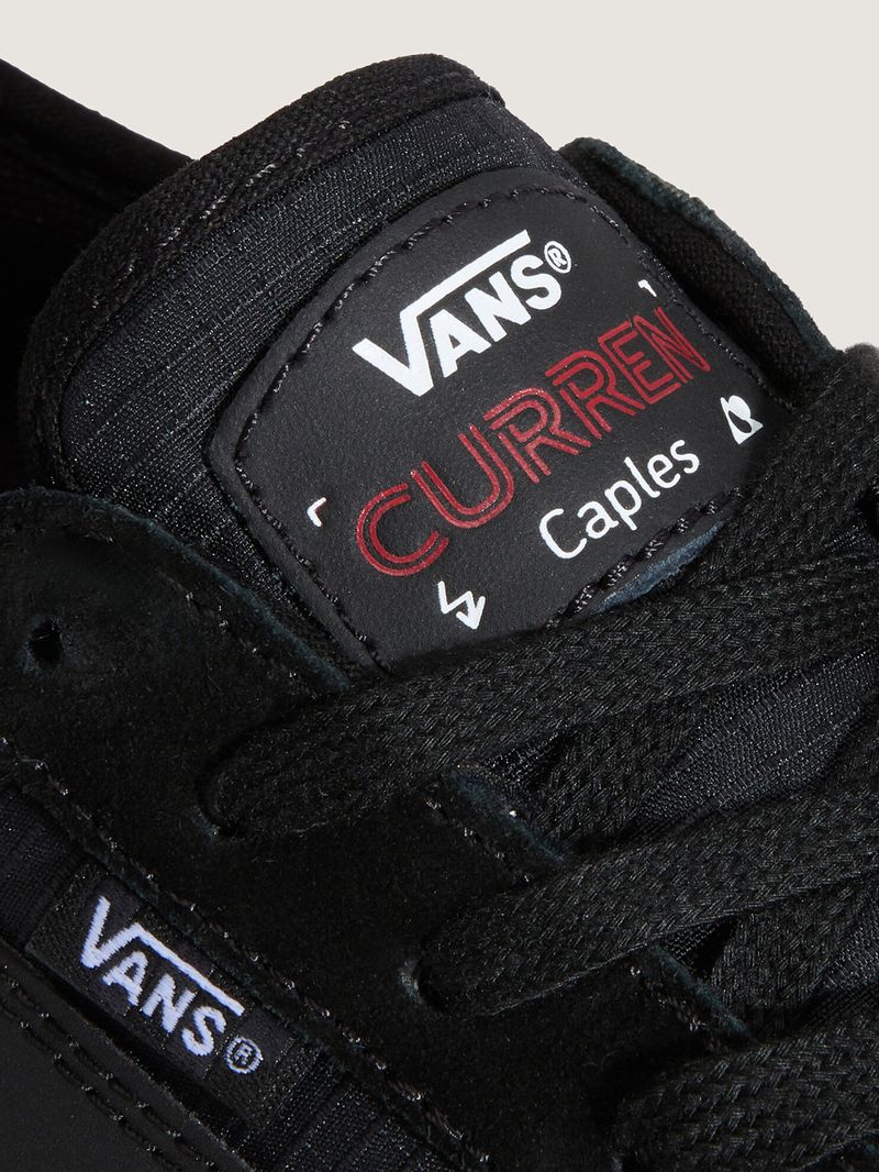 Zapatilla Adulto Skate Curren Caples Negro Vans
